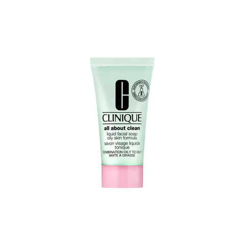 CLINIQUE All About Clean Liquid Facial Soap Oily Skin Formula for Combination Oily to Oily Skin 30ml