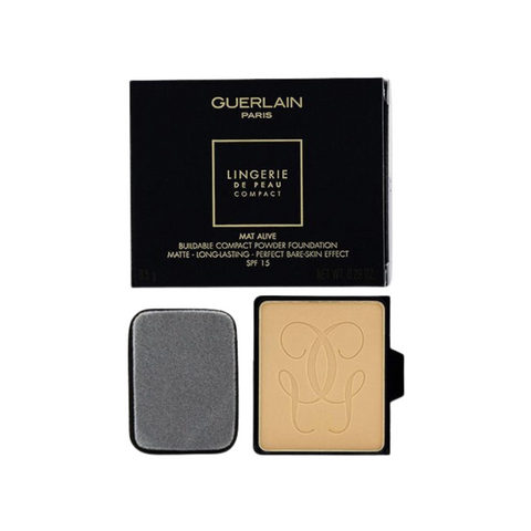 Guerlain Lingerie De Peau Mat Alive Buildable Compact Powder Foundation #01N Very Light SPF15 8.5g