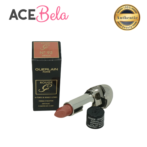 [CLEARANCE] Guerlain Rouge G Lipstick Refill #No. 95 Metallic 3.5g (Box Damaged)