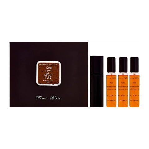 Franck Boclet Café EDP 4pcs x 20ml Travel Gift Set For Unisex