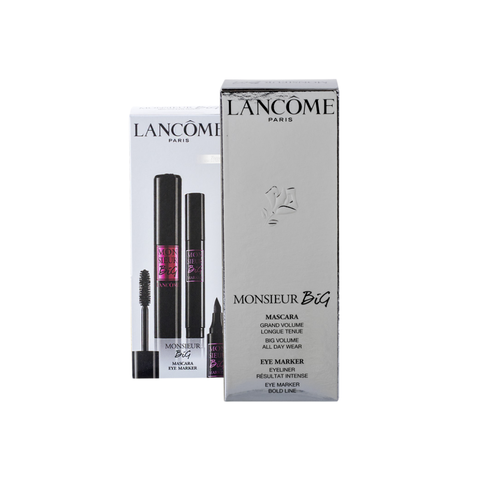 Lancome Monsieur Big Mascara 10ml + Eye Marker 2.4ml Makeup Set