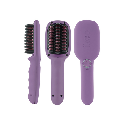 IKOO E-Styler Jet Brush Your Hair Straight - Lavender Macaron