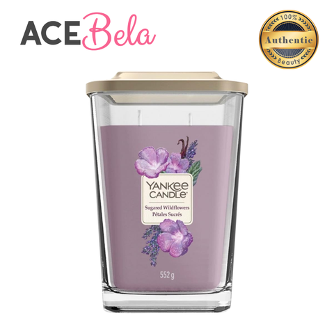 Yankee Candle Elevation Large Jar Sugared Wildflowers 552g