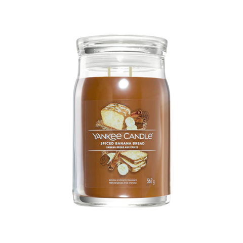 Yankee Candle Signature Large Jar Spiced Banana Bread 567g