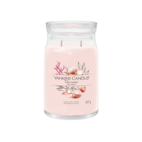 Yankee Candle Signature Large Jar Pink Sands 567g