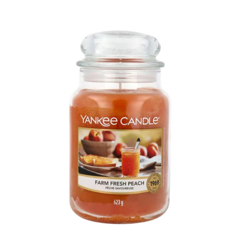 Yankee Candle Farm Fresh Peach Large Jar 623 g