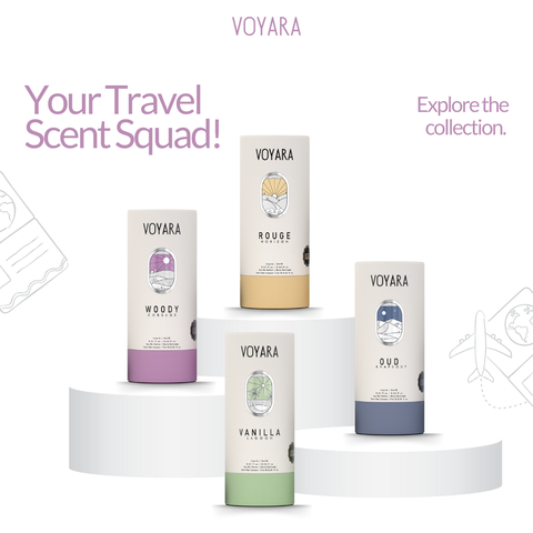 VOYARA Woody Corsage 15ml EDP + 2ml Roll On Long-Lasting Unisex Perfume Travel Size