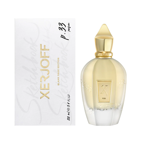 Xerjoff Sketchbook P.33 Blank Page Edition Parfum 100ml For Unisex