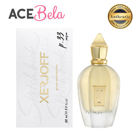 Xerjoff Sketchbook P.33 Blank Page Edition Parfum 100ml For Unisex