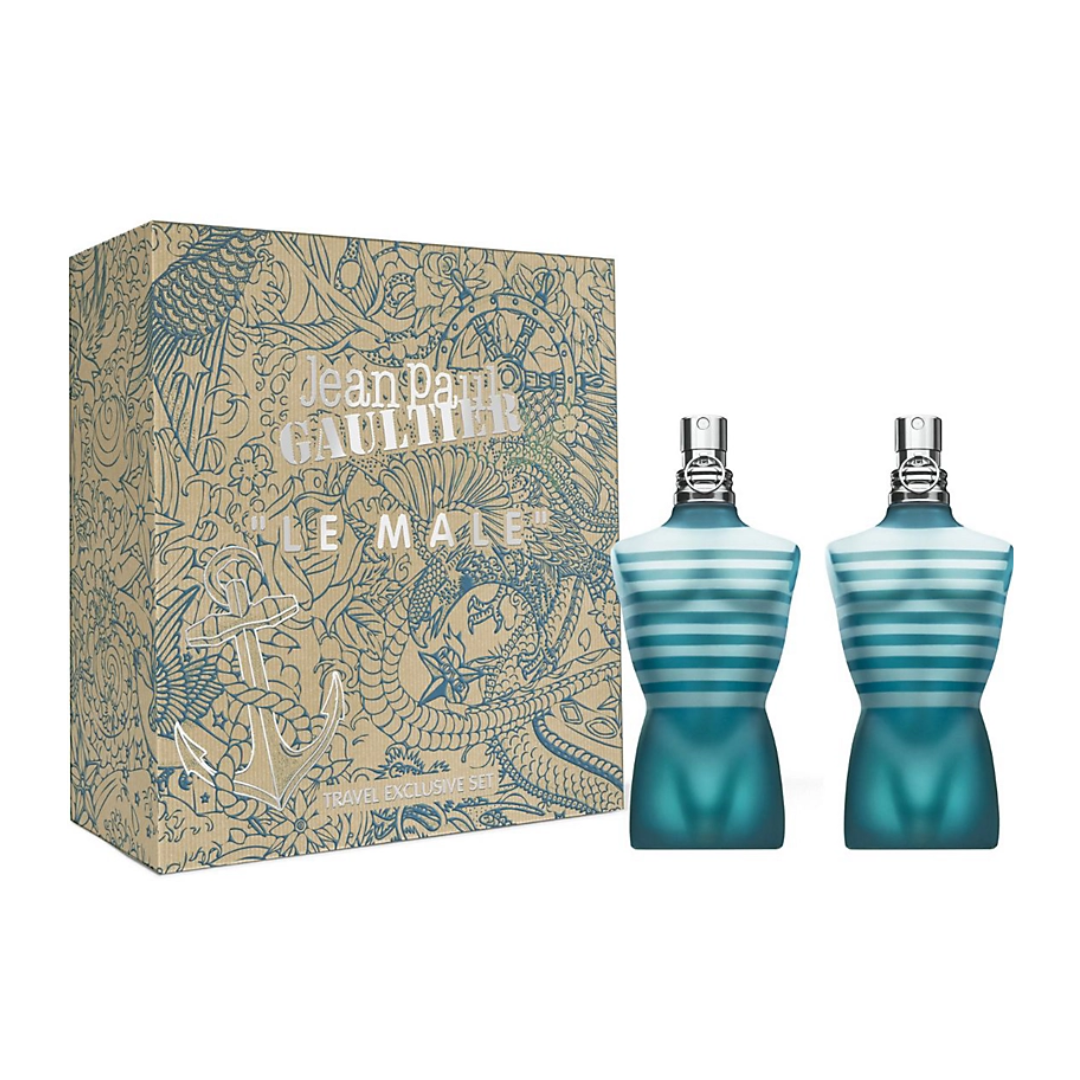 Jean Paul Gaultier Le Male EDT 40ml / Duo Travel Exclusive Set