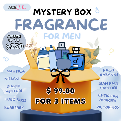 Mystery Box - Fragrance [ For Men ]  3 Items Worth Up To $250