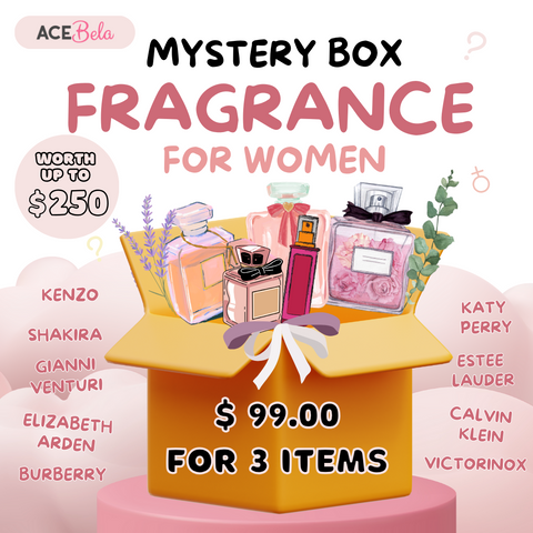 神秘盒子 - 香水 [女士] 3 件商品價值高達 250 美元