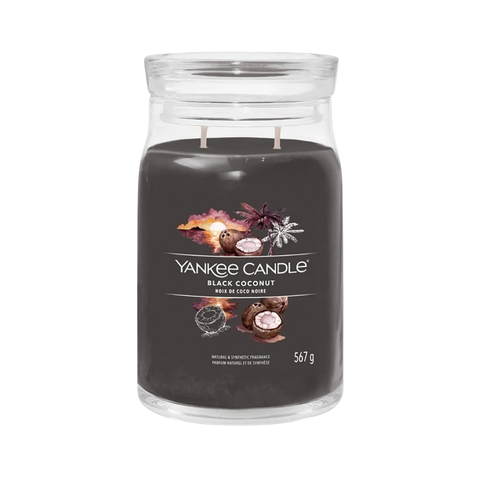 Yankee Candle Signature Large Jar Black Coconut 567g