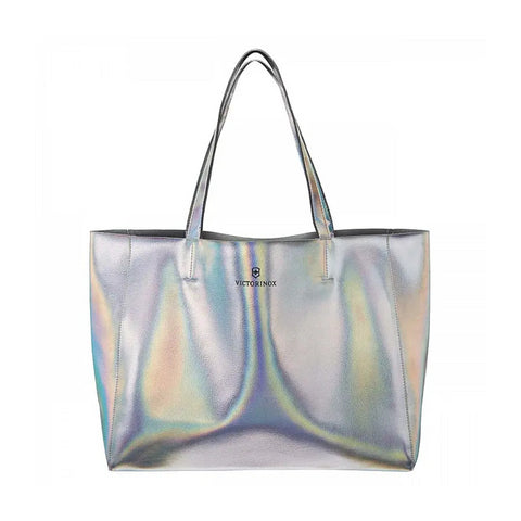 Victorinox Tote Bag Forget Me Not Silver Mettalic Bag