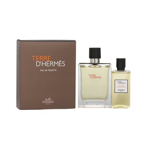 Hermes Terre D'Hermes  EDT 100ml + Hair And Body Shower Gel 80ml 