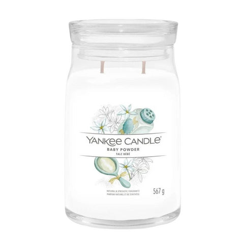 Yankee Candle Signature Large Jar Baby Powder 567g