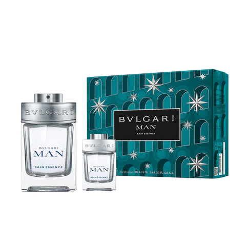 Bvlgari Man Rain Essence Xmas 2023 EDP Set (100ml + 15ml)