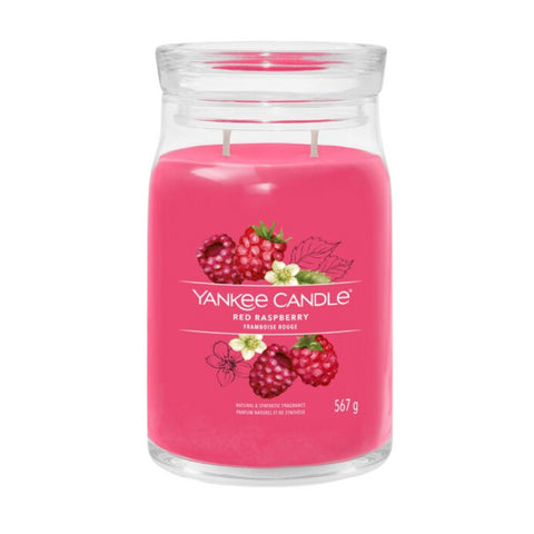 Yankee Candle Signature Large Jar Red Raspberry 567g