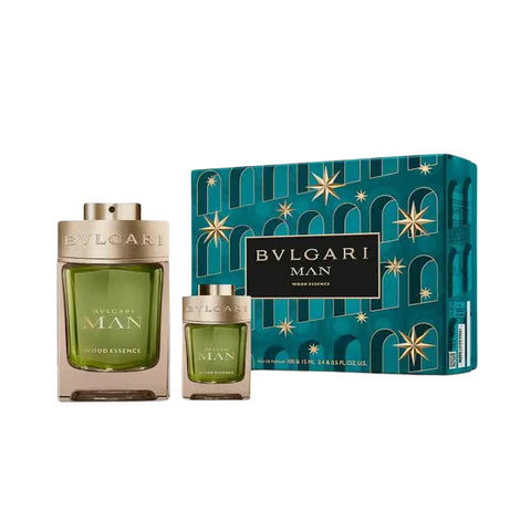 Bvlgari Man Wood Essence Xmas 2023 EDP Set (100ml + 15ml)