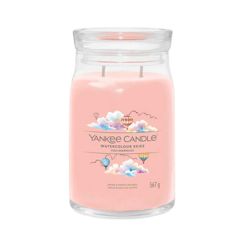 Yankee Candle Signature Large Jar Watercolour Skies 567g