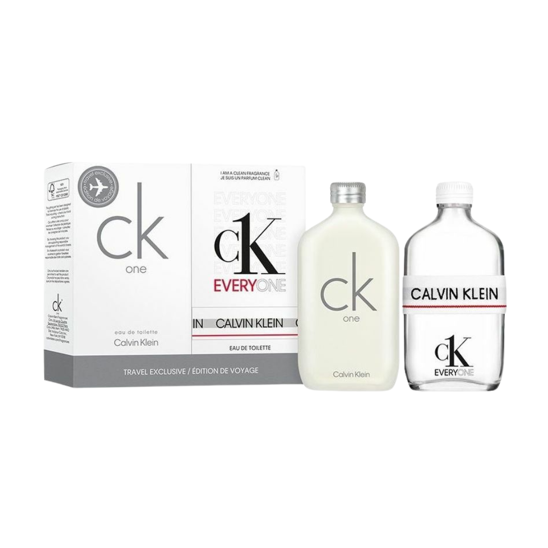   ck one & ck EVERYONE 2本セット CK] One & [CK] Everyone 2 Pcs Set (EDT 50ML x 2) Travel Exclusive