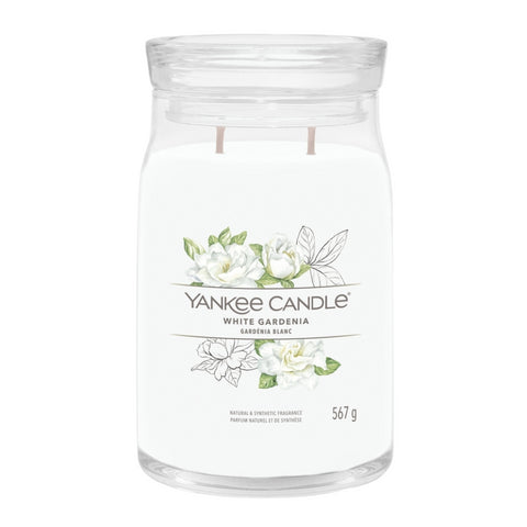 Yankee Candle Signature Large Jar White Gardenia 567g