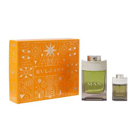Bvlgari Man Wood Essence EDP (100ml+15ml) Xmas Gift Set