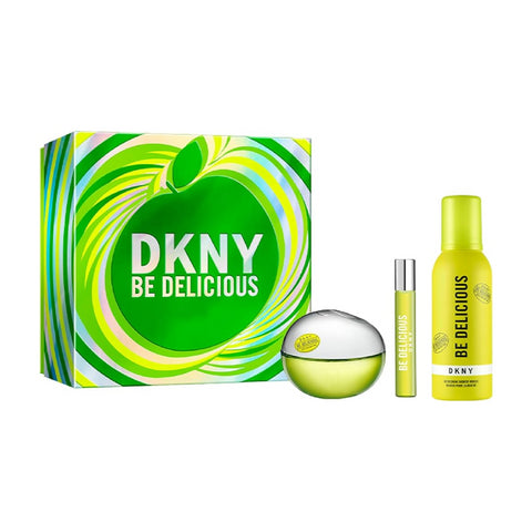 Dkny Be Delicious Set (EDP 100ml + EDP 15ml +Shower Mousse 150ml)