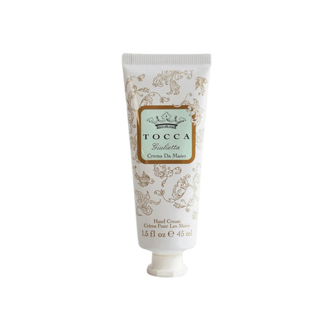(Unboxed) TOCCA Hand Cream Giulietta Scent 45ml (1.5 fl oz) Hand Moisturizing