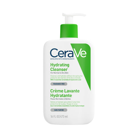 CeraVe Hydrating Cleanser For Normal To Dry Skin 473ml