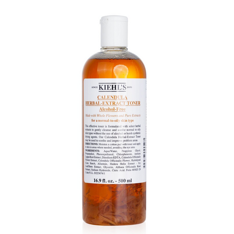 Kiehl's Calendula Herbal Extract Alcohol-Free Toner 500ml (Norm/Oily Skin)