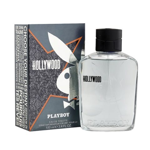 Playboy Hollywood Men Eau De Toilette Spray (EDT) 100ml