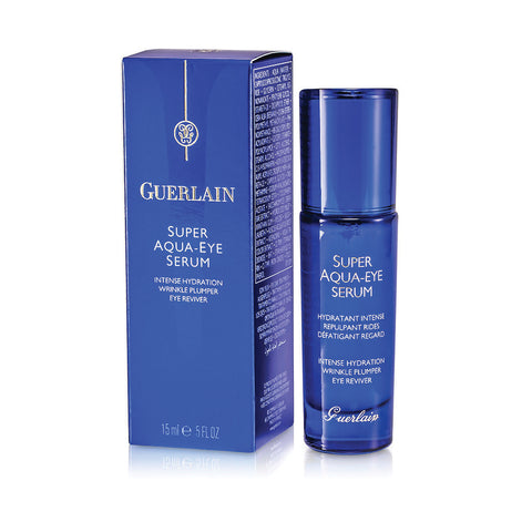 Guerlain Super Aqua Eye Serum Intense Hydration Wrinkle Plumper Eye Reviver 15ml