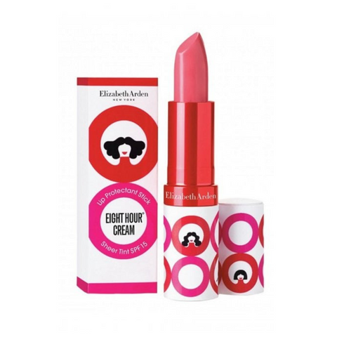 Elizabeth Arden Eight Hour Lip Protectant Stick Sheer Tint #Rose SPF15 3.7g