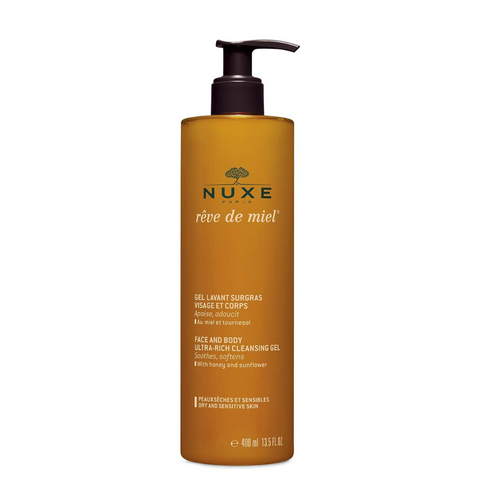 Nuxe Reve De Miel Face and Body Ultra-Rich Cleansing Gel 400ml
