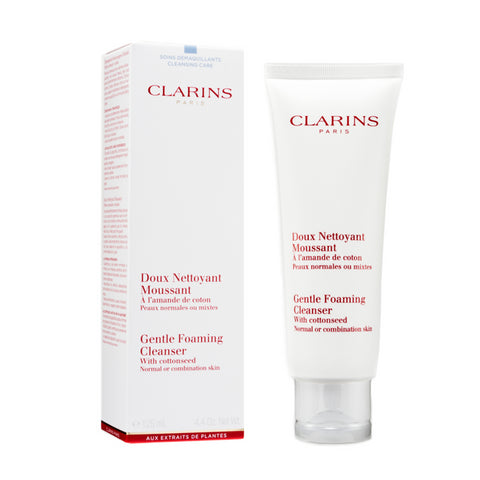 Clarins Gentle Foaming Cleanser with Cottonseed (Normal/Comb Skin) 125ml
