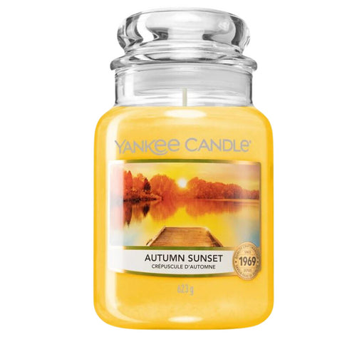 Yankee Candle Autumn Sunset Large Jar 623 g