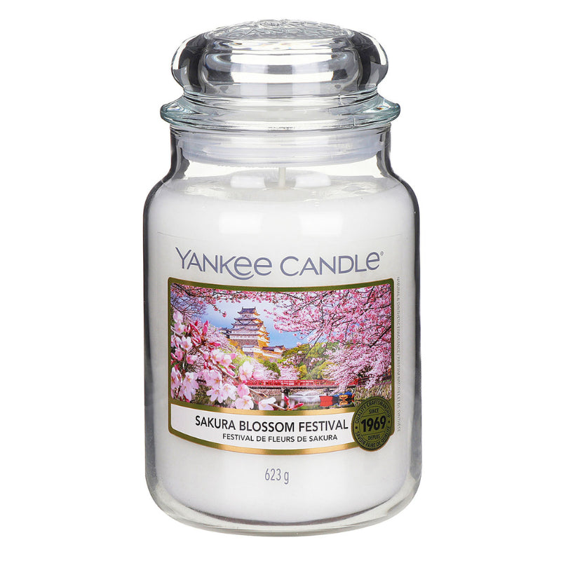 Yankee Candle Sakura Blossom Festival Small Tumbler & Three Filled Votive  Gift Set - Set candele profumate