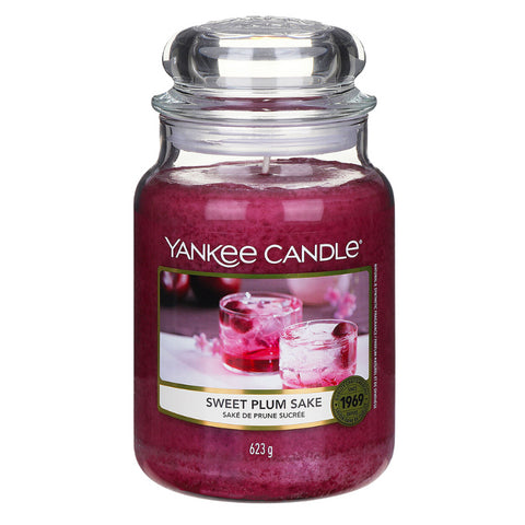 Yankee Candle Sweet Plum Sake Large Jar 623 g
