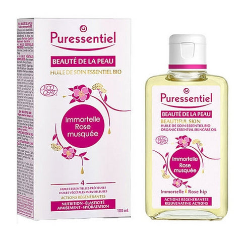 Puressentiel Beautiful Skin Organic Essential Elixir Face Care Oil 100 ml (Box Damaged)