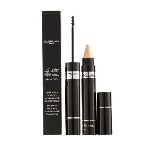 Guerlain La Petite Robe Noire Brow Duo（睫毛膏 4 毫升 + 螢光筆 1.5 克）#20 深（盒子損壞）