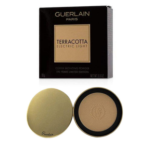 Guerlain Terracotta Electric Light (Limited Edition) #Copper Bronzing Powder 10g (Box Damaged)