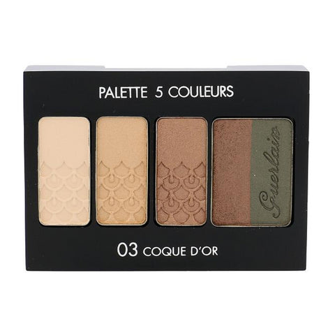 (Unboxed) Guerlain 5 Couleurs Eyeshadow Palette Tester #03 Coque D'or 6g