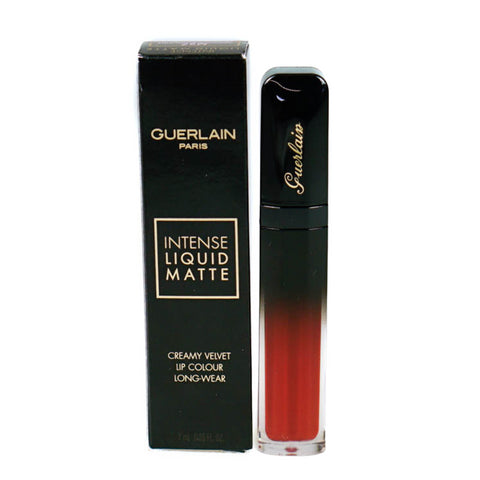 Guerlain Intense Liquid Matte Lipstick #M27 Addictive Burgundy 7ml (Box Damaged)