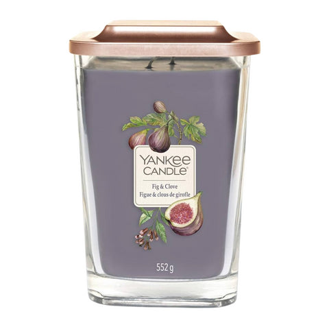 Yankee Candle Elevation Large Jar Fig And Clove 552g