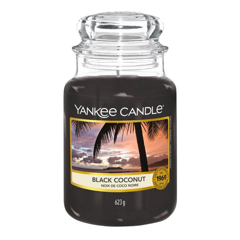 Yankee Candle Classic Large Jar Black Coconut 623g